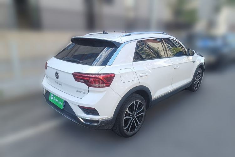 Used Volkswagen T-ROC 2022 280TSI DSG Two-Wheel Drive Comfort PLUS Rear Right 45 Deg