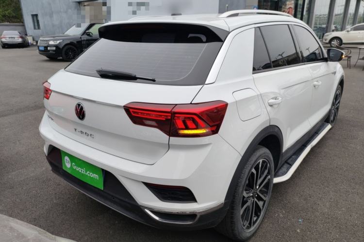 Used Volkswagen T-ROC 2022 280TSI DSG Two-Wheel Drive Comfort PLUS Rear Right 45 Deg