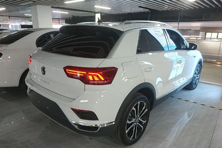 Used Volkswagen T-ROC 2022 280TSI DSG Two-Wheel Drive Comfort PLUS Rear Right 45 Deg