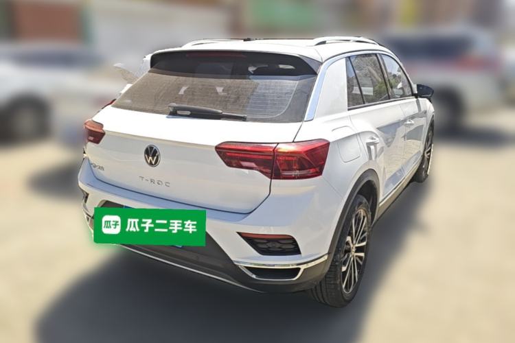 Used Volkswagen T-ROC 2022 280TSI DSG Two-Wheel Drive Comfort PLUS Rear Right 45 Deg