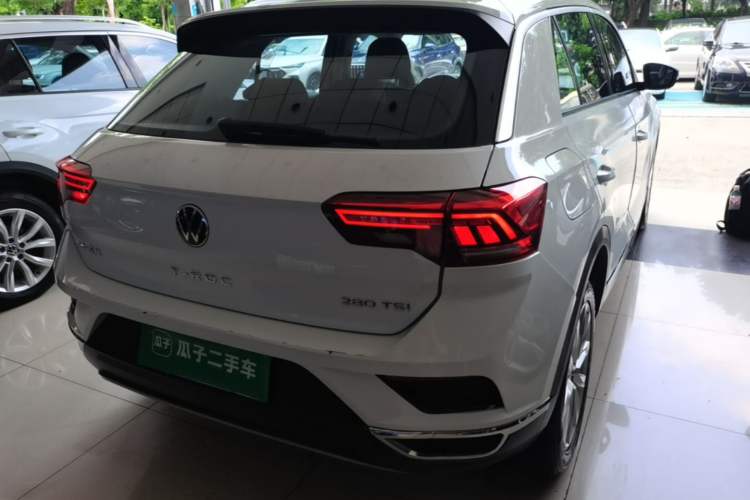 Used Volkswagen T-ROC 2022 280TSI DSG Two-Wheel Drive Elite PLUS Rear Right 45 Deg