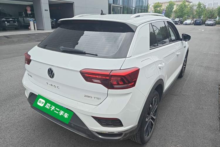 Used Volkswagen T-ROC 2022 280TSI DSG Two-Wheel Drive Comfort PLUS Rear Right 45 Deg