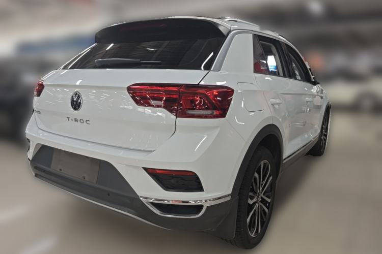 Used Volkswagen T-ROC 2022 280TSI DSG Two-Wheel Drive Comfort PLUS Rear Right 45 Deg