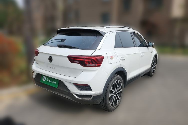 Used Volkswagen T-ROC 2022 280TSI DSG Two-Wheel Drive Comfort PLUS Rear Right 45 Deg