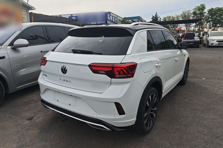 Used Volkswagen T-ROC 2022 280TSI DSG Two-Wheel Drive R-Line Pro PLUS Rear Right 45 Deg