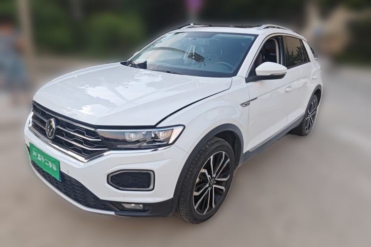 Used Volkswagen T-ROC 2022 280TSI DSG Two-Wheel Drive Comfort PLUS Guazi used car, China used car export, Used car for sale, Used Volkswagen cars, Cheapest cars for sale