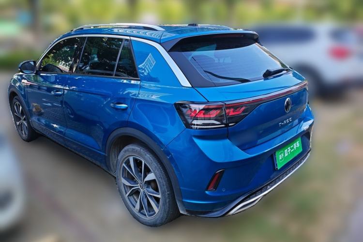 Used Volkswagen T-ROC 2023 300TSI DSG Two-Wheel-Drive Chen Guang Edition Rear Left 45 Deg