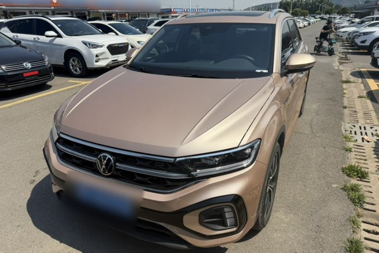 Used Volkswagen T-ROC 2023 300TSI DSG Two-Wheel-Drive Chen Guang Edition Exterior 5