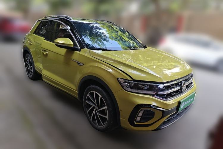 Used Volkswagen T-ROC 2023 300TSI DSG Two-Wheel Drive Starlight Edition Front Right 45 Deg