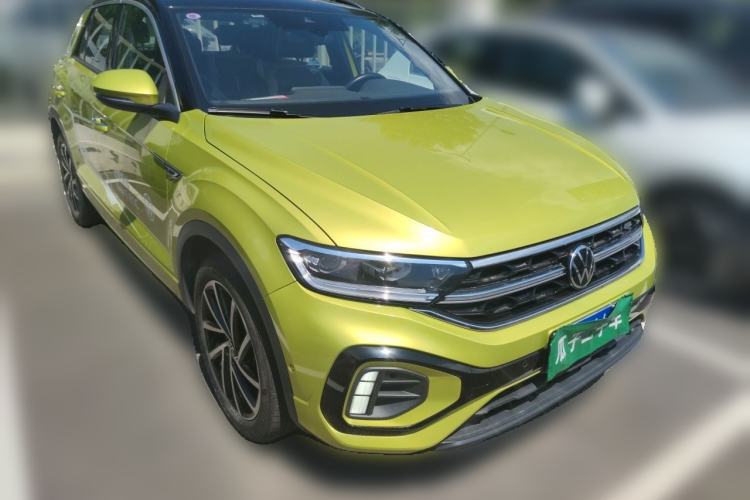 Used Volkswagen T-ROC 2023 300TSI DSG Two-Wheel Drive Starlight Edition Front Right 45 Deg