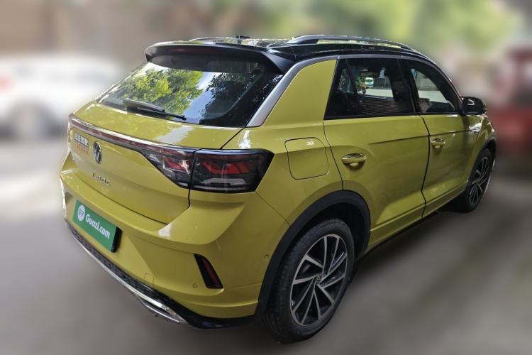 Used Volkswagen T-ROC 2023 300TSI DSG Two-Wheel Drive Starlight Edition Rear Right 45 Deg