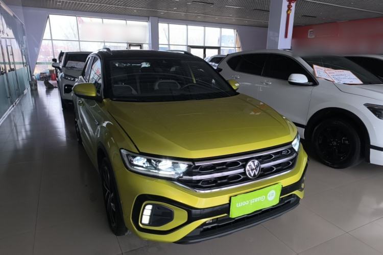 Used Volkswagen T-ROC 2023 300TSI DSG Two-Wheel Drive Starlight Edition Front Right 45 Deg