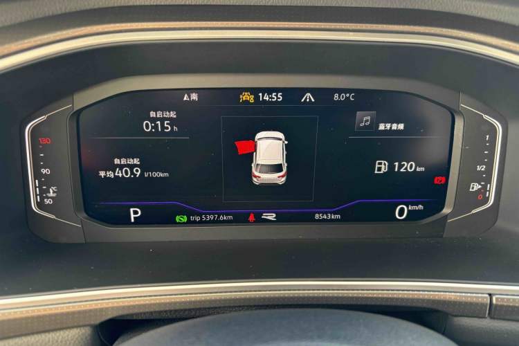 Used Volkswagen T-ROC 2023 300TSI DSG Two-Wheel-Drive Chen Guang Edition Instrument Cluster