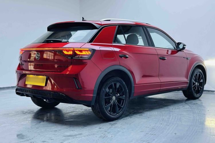 Used Volkswagen T-ROC 2023 300TSI DSG Two-Wheel-Drive Chen Guang Edition Rear Right 45 Deg