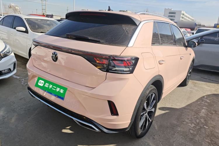 Used Volkswagen T-ROC 2023 300TSI DSG Two-Wheel-Drive Chen Guang Edition Rear Right 45 Deg