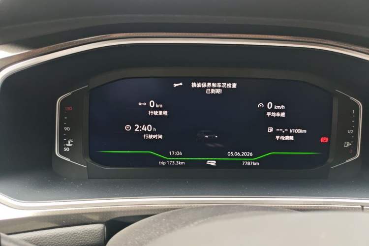 Used Volkswagen T-ROC 2023 300TSI DSG Two-Wheel-Drive Chen Guang Edition Instrument Cluster