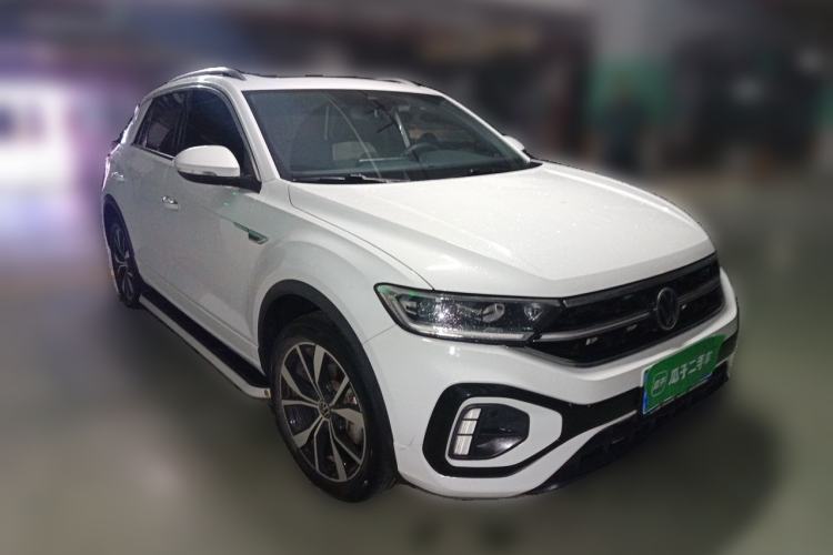 Used Volkswagen T-ROC 2023 300TSI DSG Two-Wheel-Drive Chen Guang Edition Front Right 45 Deg
