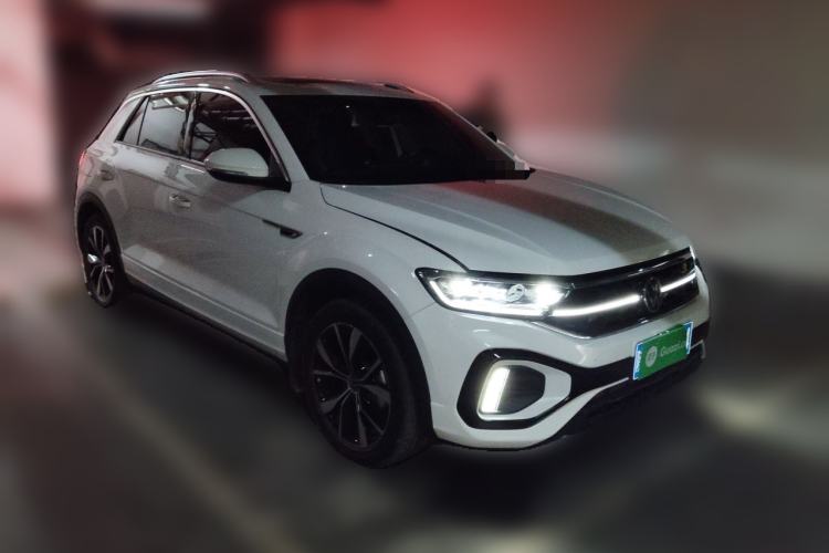 Used Volkswagen T-ROC 2023 300TSI DSG Two-Wheel-Drive Chen Guang Edition Front Right 45 Deg