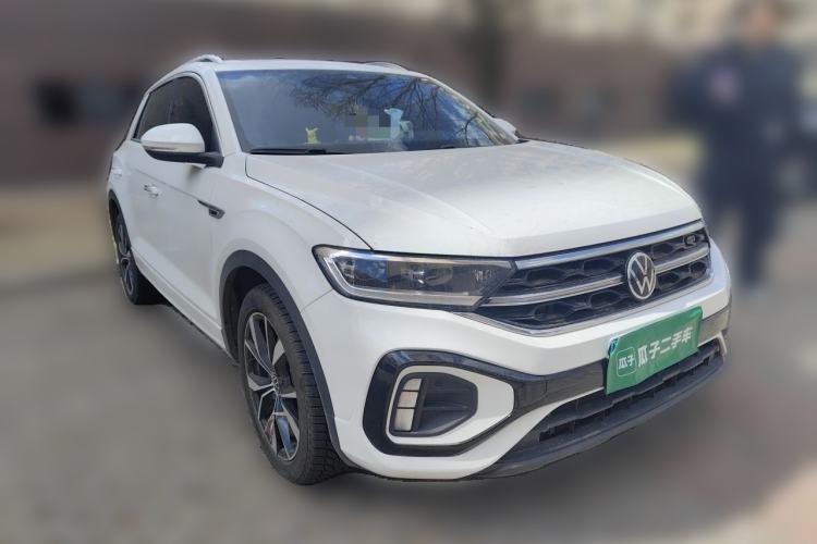 Used Volkswagen T-ROC 2023 300TSI DSG Two-Wheel-Drive Chen Guang Edition Front Right 45 Deg