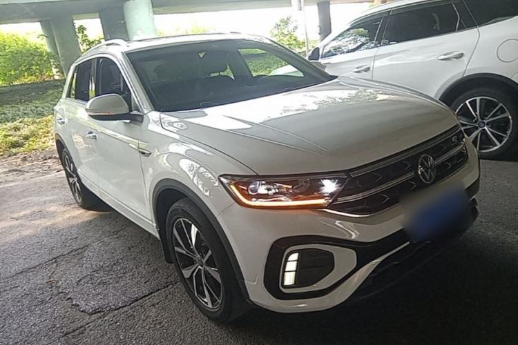 Used Volkswagen T-ROC 2023 300TSI DSG Two-Wheel-Drive Chen Guang Edition Front Right 45 Deg
