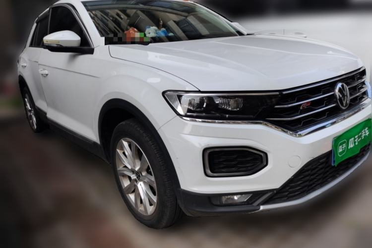 Used Volkswagen T-ROC 2023 280TSI DSG Two-Wheel Drive Time Edition Front Right 45 Deg