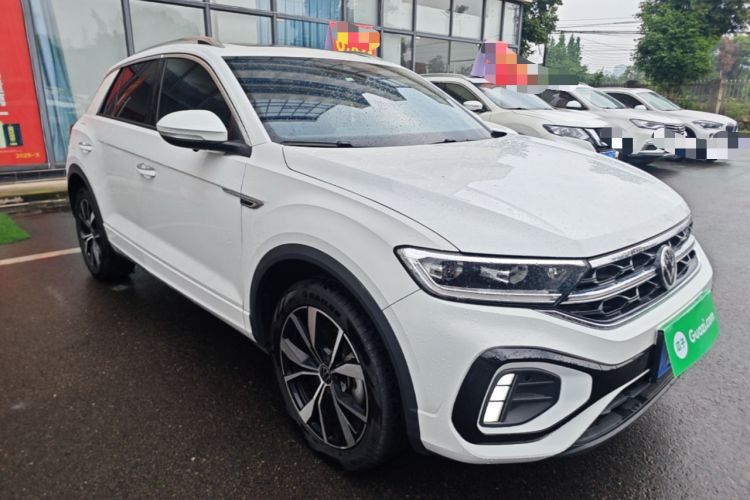 Used Volkswagen T-ROC 2023 300TSI DSG Two-Wheel-Drive Chen Guang Edition Front Right 45 Deg