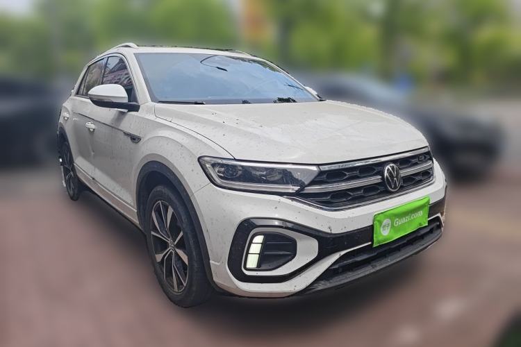 Used Volkswagen T-ROC 2023 300TSI DSG Two-Wheel-Drive Chen Guang Edition Front Right 45 Deg