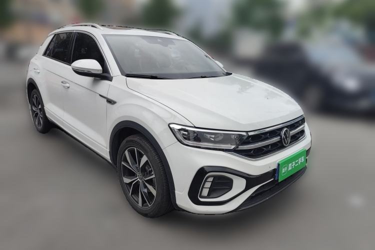 Used Volkswagen T-ROC 2023 300TSI DSG Two-Wheel-Drive Chen Guang Edition Front Right 45 Deg