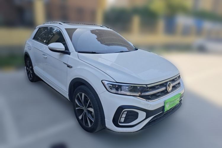 Used Volkswagen T-ROC 2023 300TSI DSG Two-Wheel-Drive Chen Guang Edition Front Right 45 Deg