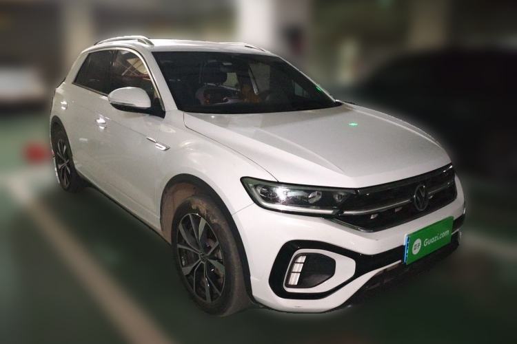 Used Volkswagen T-ROC 2023 300TSI DSG Two-Wheel-Drive Chen Guang Edition Front Right 45 Deg