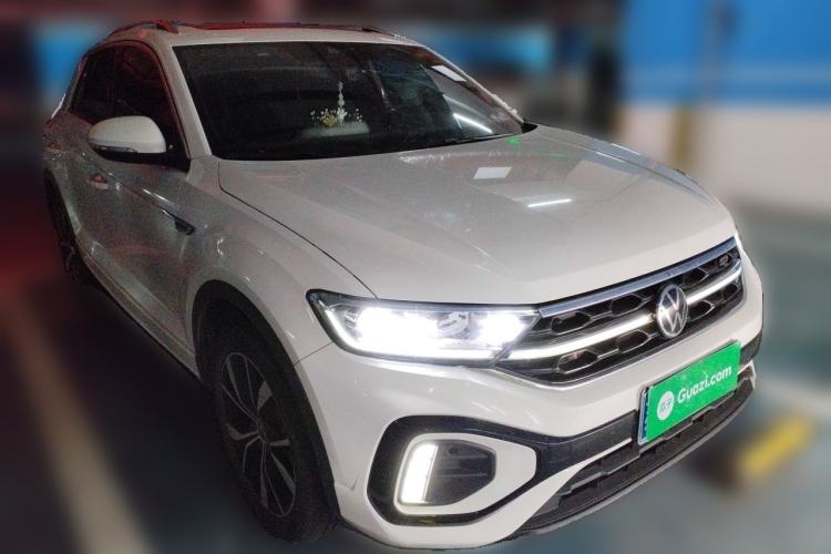 Used Volkswagen T-ROC 2023 300TSI DSG Two-Wheel-Drive Chen Guang Edition Front Right 45 Deg