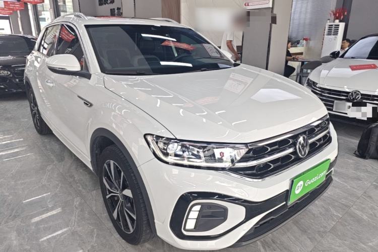 Used Volkswagen T-ROC 2023 300TSI DSG Two-Wheel-Drive Chen Guang Edition Front Right 45 Deg