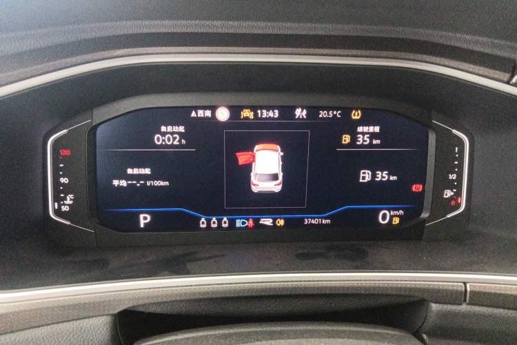 Used Volkswagen T-ROC 2023 300TSI DSG Two-Wheel-Drive Chen Guang Edition Instrument Cluster