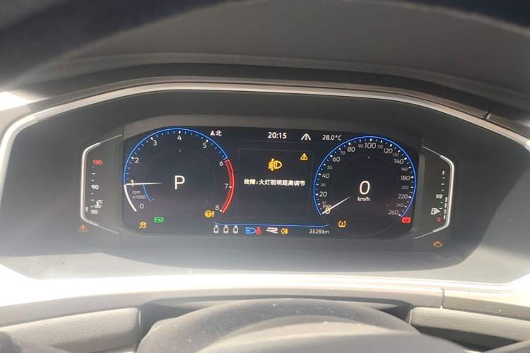 Used Volkswagen T-ROC 2023 300TSI DSG Two-Wheel-Drive Chen Guang Edition Instrument Cluster