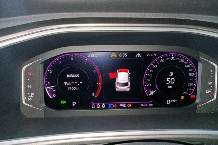 Used Volkswagen T-ROC 2023 300TSI DSG Two-Wheel-Drive Chen Guang Edition Instrument Cluster