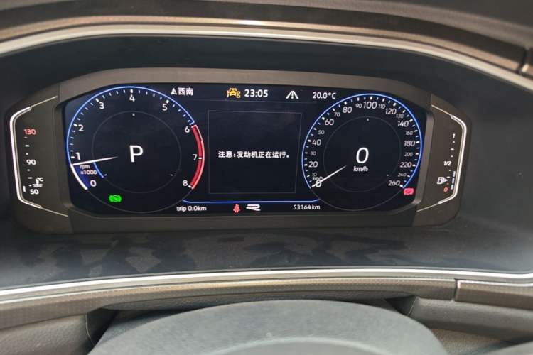 Used Volkswagen T-ROC 2023 300TSI DSG Two-Wheel-Drive Chen Guang Edition Instrument Cluster