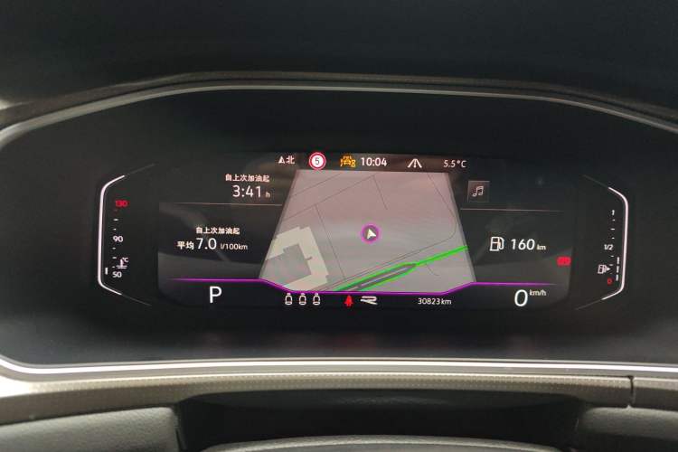 Used Volkswagen T-ROC 2023 300TSI DSG Two-Wheel-Drive Chen Guang Edition Instrument Cluster