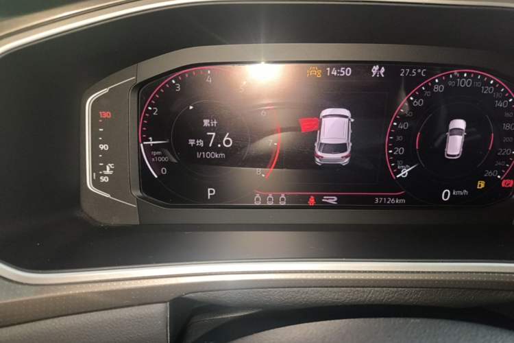 Used Volkswagen T-ROC 2023 300TSI DSG Two-Wheel-Drive Chen Guang Edition Instrument Cluster