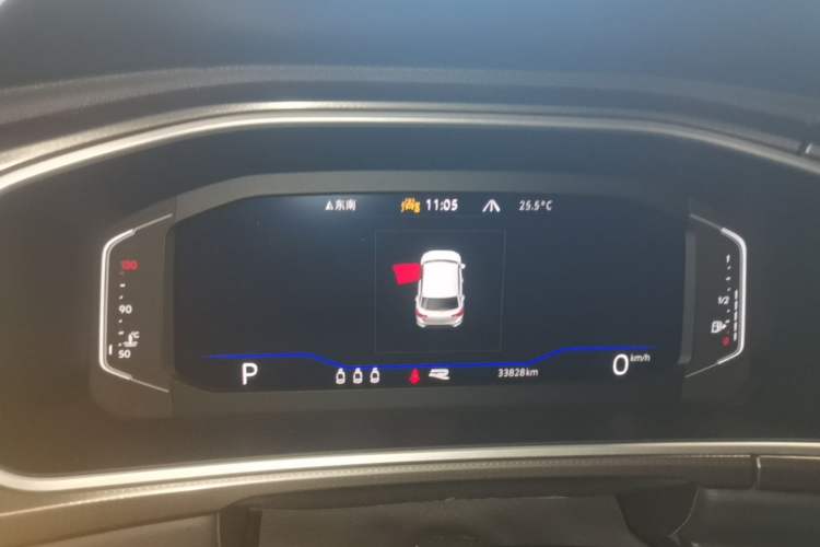 Used Volkswagen T-ROC 2023 300TSI DSG Two-Wheel-Drive Chen Guang Edition Instrument Cluster