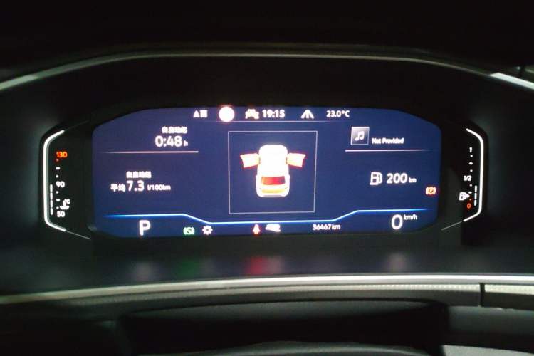 Used Volkswagen T-ROC 2023 300TSI DSG Two-Wheel-Drive Chen Guang Edition Instrument Cluster