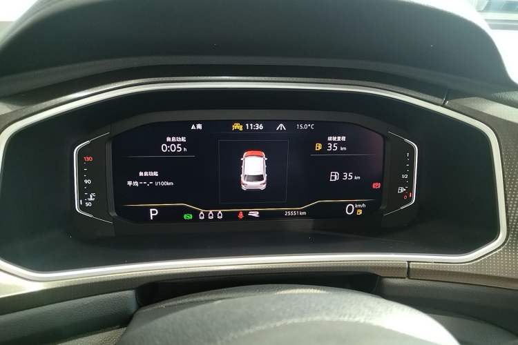 Used Volkswagen T-ROC 2023 300TSI DSG Two-Wheel-Drive Chen Guang Edition Instrument Cluster