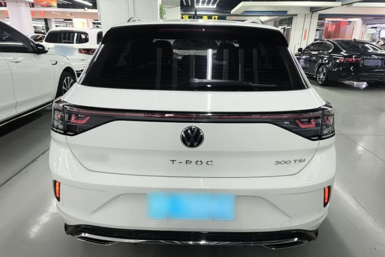 Used Volkswagen T-ROC 2023 300TSI DSG Two-Wheel-Drive Chen Guang Edition Rear