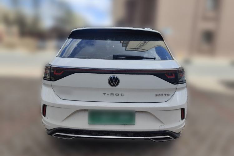 Used Volkswagen T-ROC 2023 300TSI DSG Two-Wheel-Drive Chen Guang Edition Rear