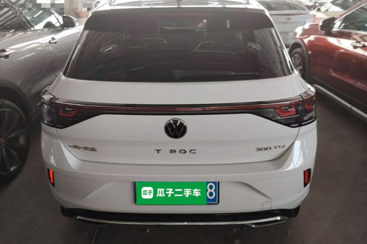 Used Volkswagen T-ROC 2023 300TSI DSG Two-Wheel-Drive Chen Guang Edition Rear