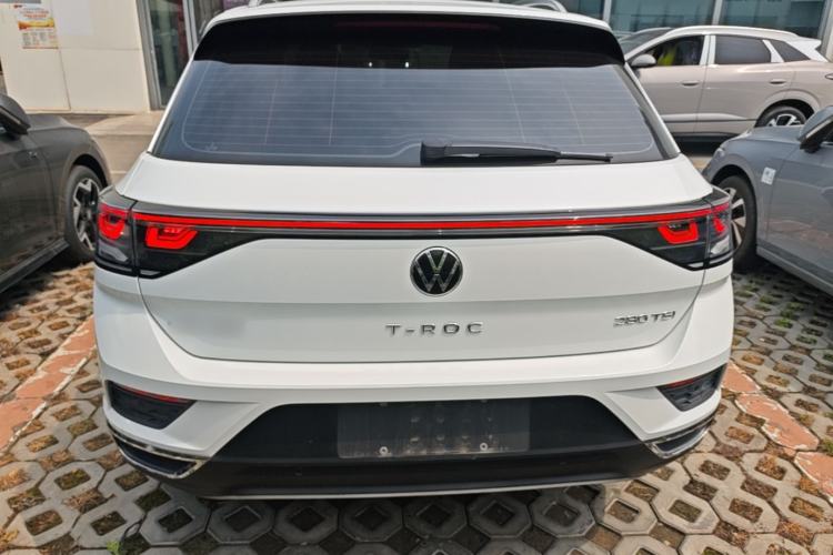 Used Volkswagen T-ROC 2023 280TSI DSG Two-Wheel Drive Time Edition Rear