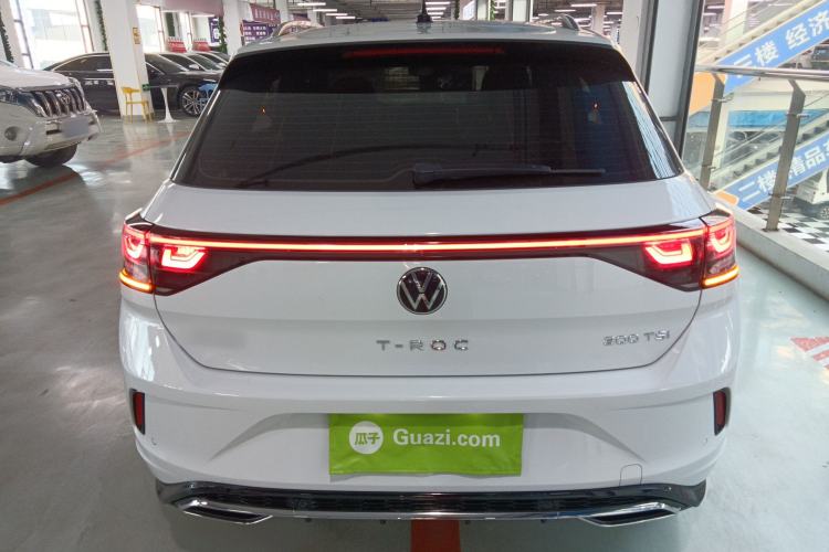 Used Volkswagen T-ROC 2023 300TSI DSG Two-Wheel-Drive Chen Guang Edition Rear