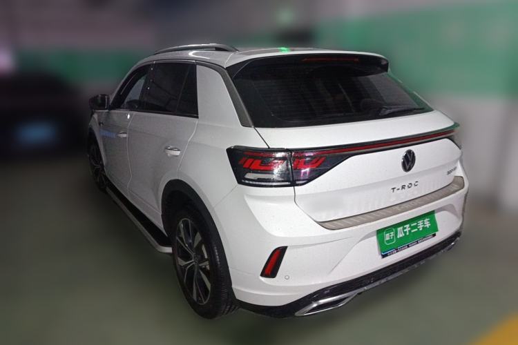 Used Volkswagen T-ROC 2023 300TSI DSG Two-Wheel-Drive Chen Guang Edition Rear Left 45 Deg