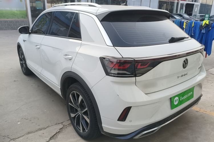 Used Volkswagen T-ROC 2023 300TSI DSG Two-Wheel-Drive Chen Guang Edition Rear Left 45 Deg