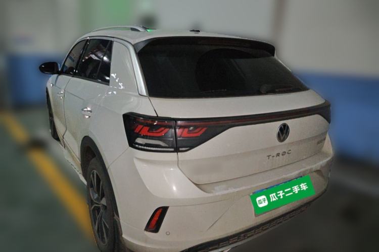 Used Volkswagen T-ROC 2023 300TSI DSG Two-Wheel-Drive Chen Guang Edition Rear Left 45 Deg