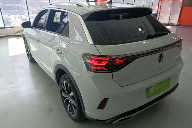 Used Volkswagen T-ROC 2023 300TSI DSG Two-Wheel-Drive Chen Guang Edition Rear Left 45 Deg